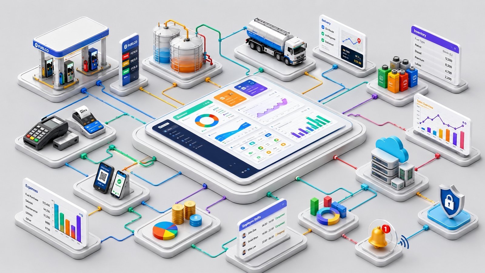 Petrol Pump Management Software